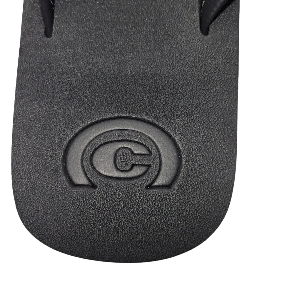 Cobian Oceanside Flip Flop Sandals Men Size 11 Black Arch Support Beach Pool NEW